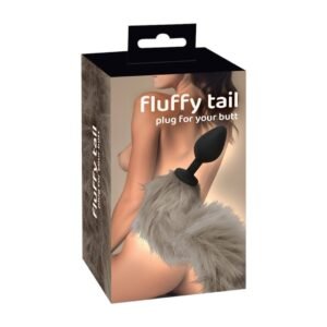You2Toys Fluffy Tail Grey anaaltapid 1 You2Toys Fluffy Tail Grey