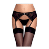 Charms Garter Belt & Thong seksikas pesu 1 obsessive Charms Garter Belt & Thong s/m